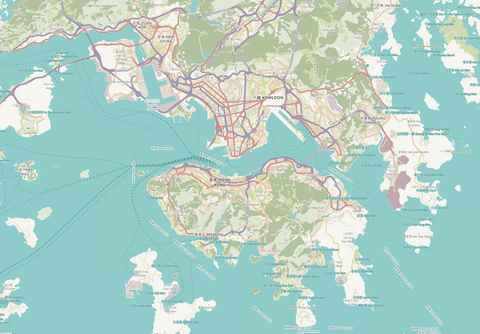 Hong Kong City Map